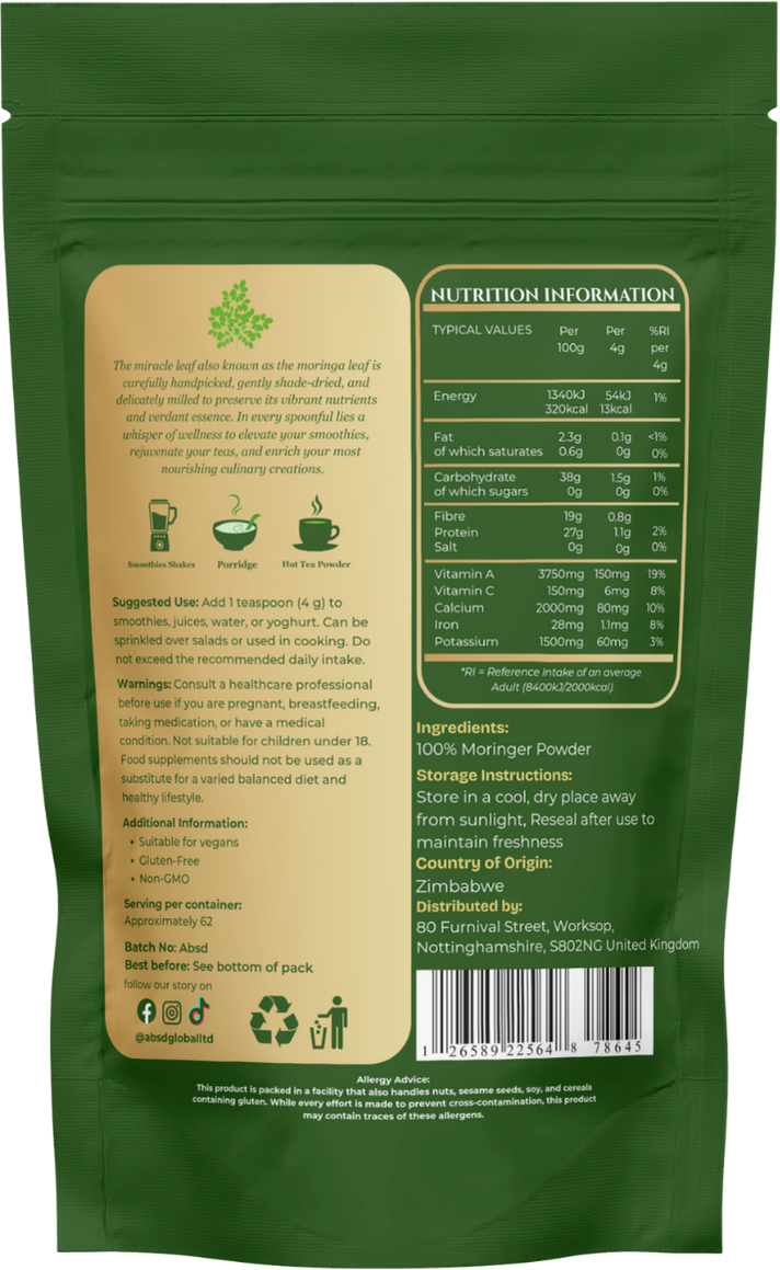 Moringa Powder 100%